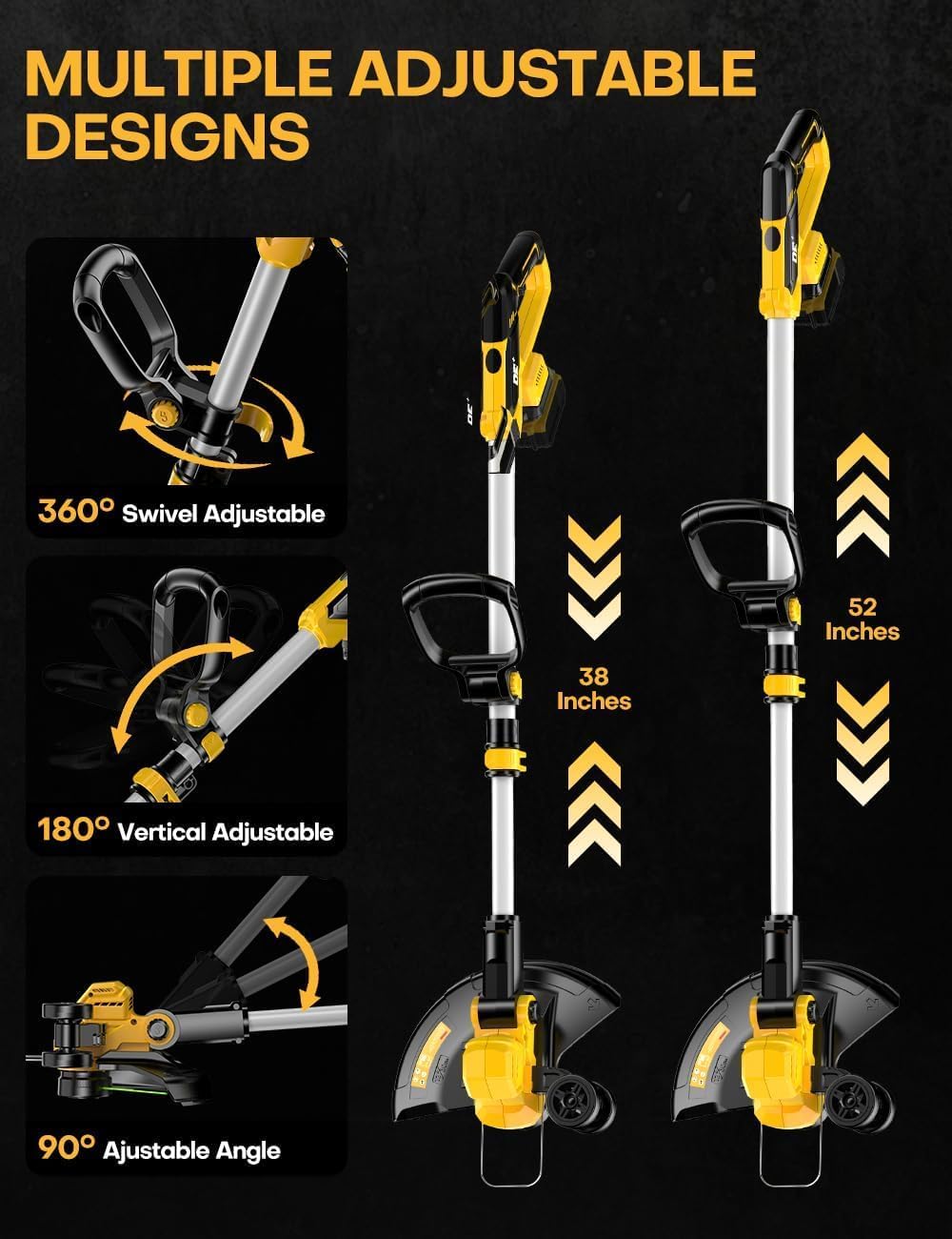 APEXPOWER Cordless String Trimmer